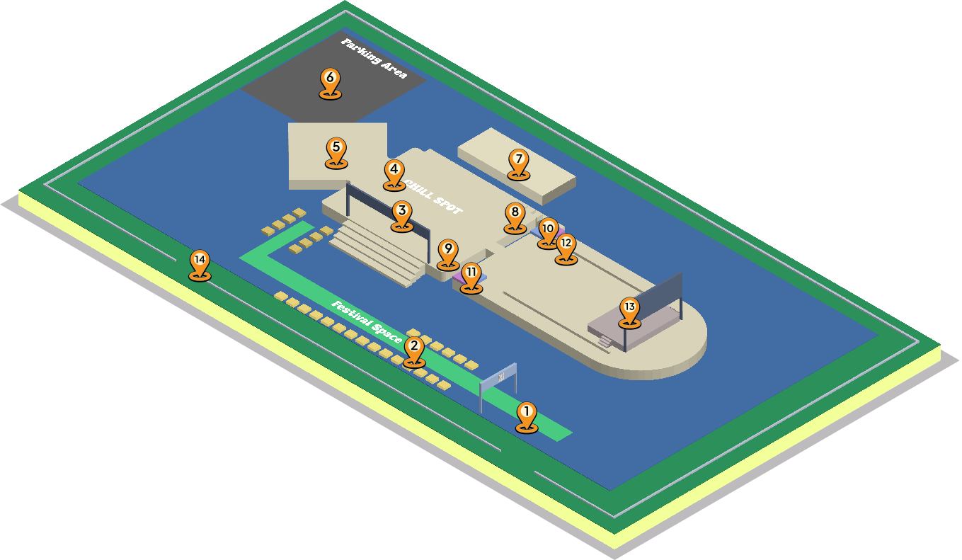 Trilogi Festival Venue Map